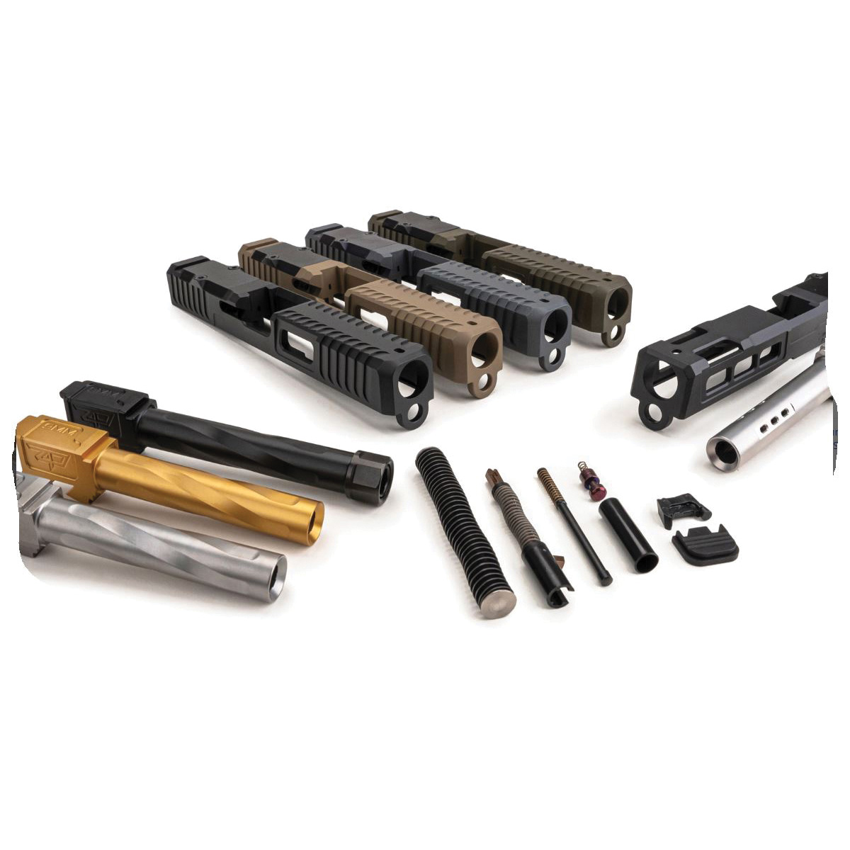 Zaffiri Precision ZPS.3 Complete Upper Fits Glock Gen 3 G17, Armor Black - High-End Construction and Precision - ZPS.3.17.BLK.CU - Zaffiri Precision