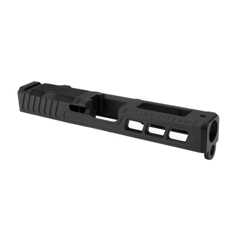 Zaffiri Precision ZPS.3 Optic Ready Stripped Slide Fits Glock Gen 1-3 G23, Armor Black - Versatile and Precise - ZPS.3.23.BLK - Zaffiri Precision