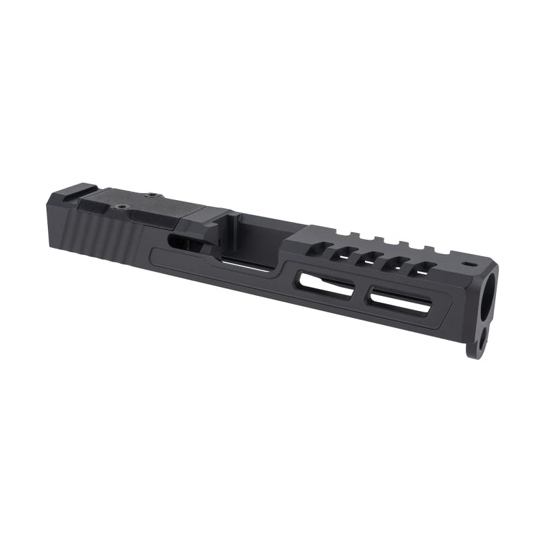 Zaffiri Precision ZPS.2 Optic Ready Stripped Slide Fits Glock Gen 1-3 G23, Armor Black - Precision and Versatility - ZPS.2.23.BLK - Zaffiri Precision