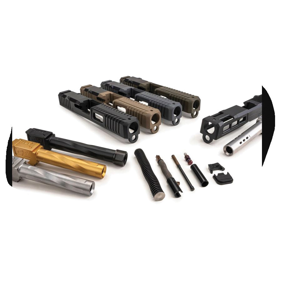 Zaffiri Precision ZPS.2 Complete Upper Fits Glock Gen 3 G17, Armor Black - High-Quality Construction and Durability - ZPS.2.17.BLK.CU - Zaffiri Precision
