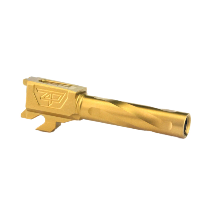 Zaffiri Precision Barrel 9mm 3.81" Fits Sig Sauer P320C, Gold - High-Quality and Reliable - ZP.320BG - Zaffiri Precision