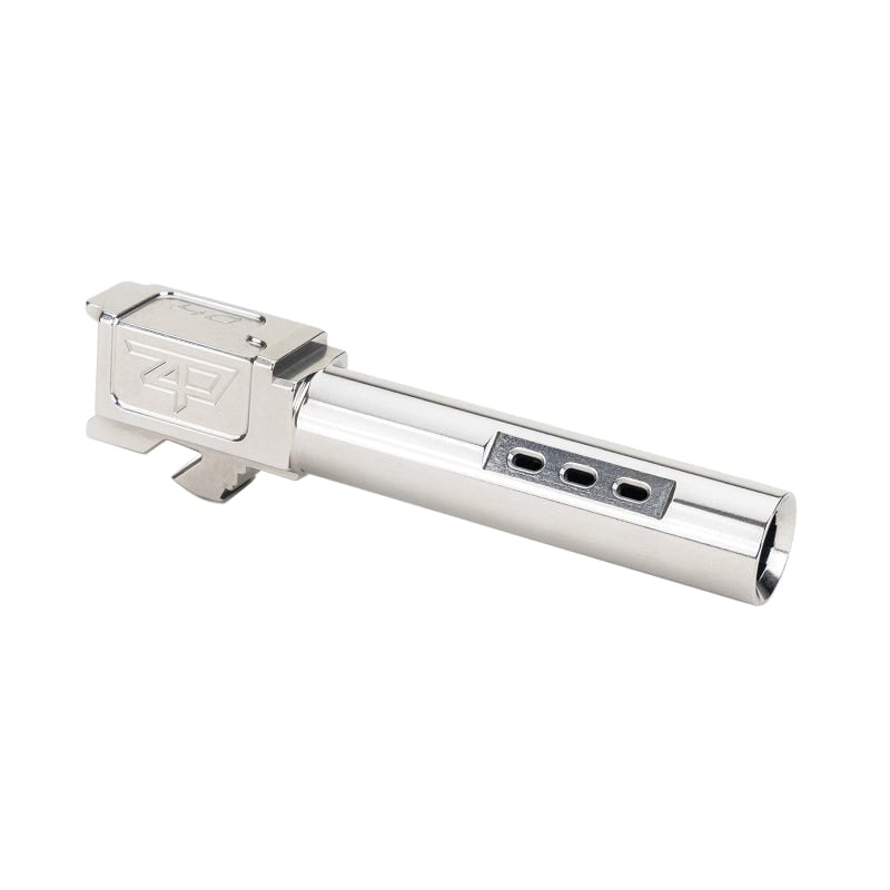 Zaffiri Precision Barrel .40 S&W 3.90" Fits Glock Gen 1-3 G23, Silver - High-Strength - ZP.23BPSS - Zaffiri Precision