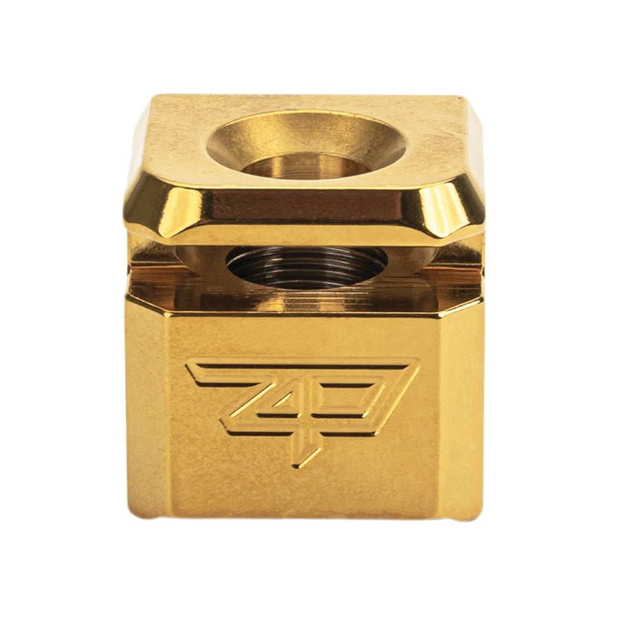 Zaffiri Precision Blowhole Compensator Fits Glock G17/G19/G34, Gold - Premium Compensator for Glock - ZP.COMP.G - Zaffiri Precision