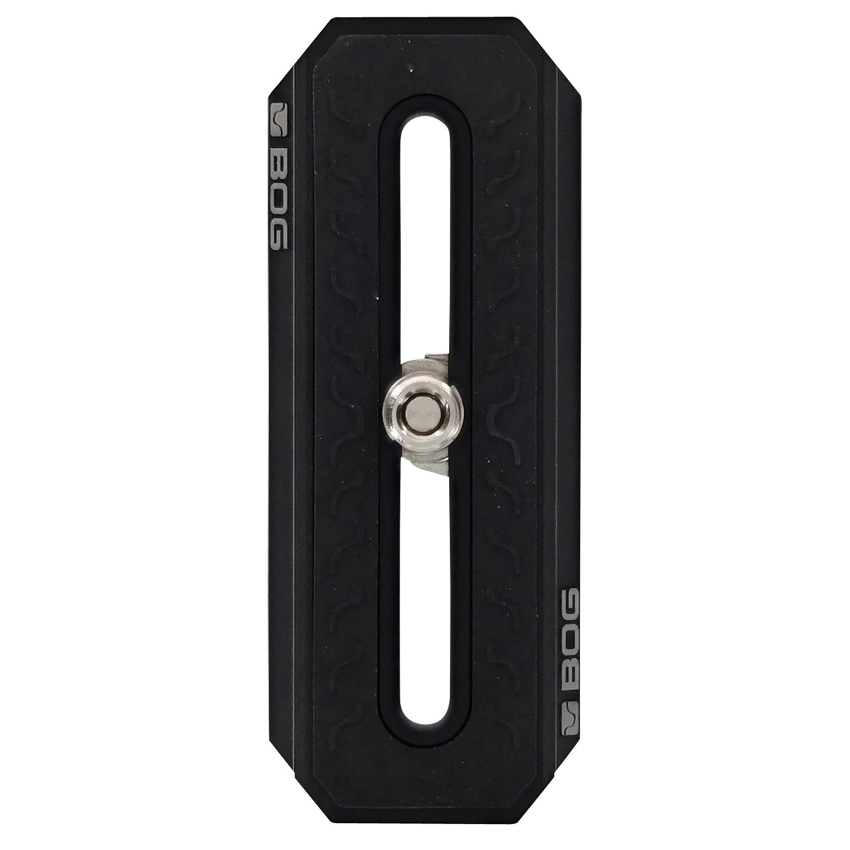 Bog Tripod Optic Plate 3.82" x 1.49" x 0.59", Black - Reliable, Easy-to-Use Optic Plate - 1204206 - Bog