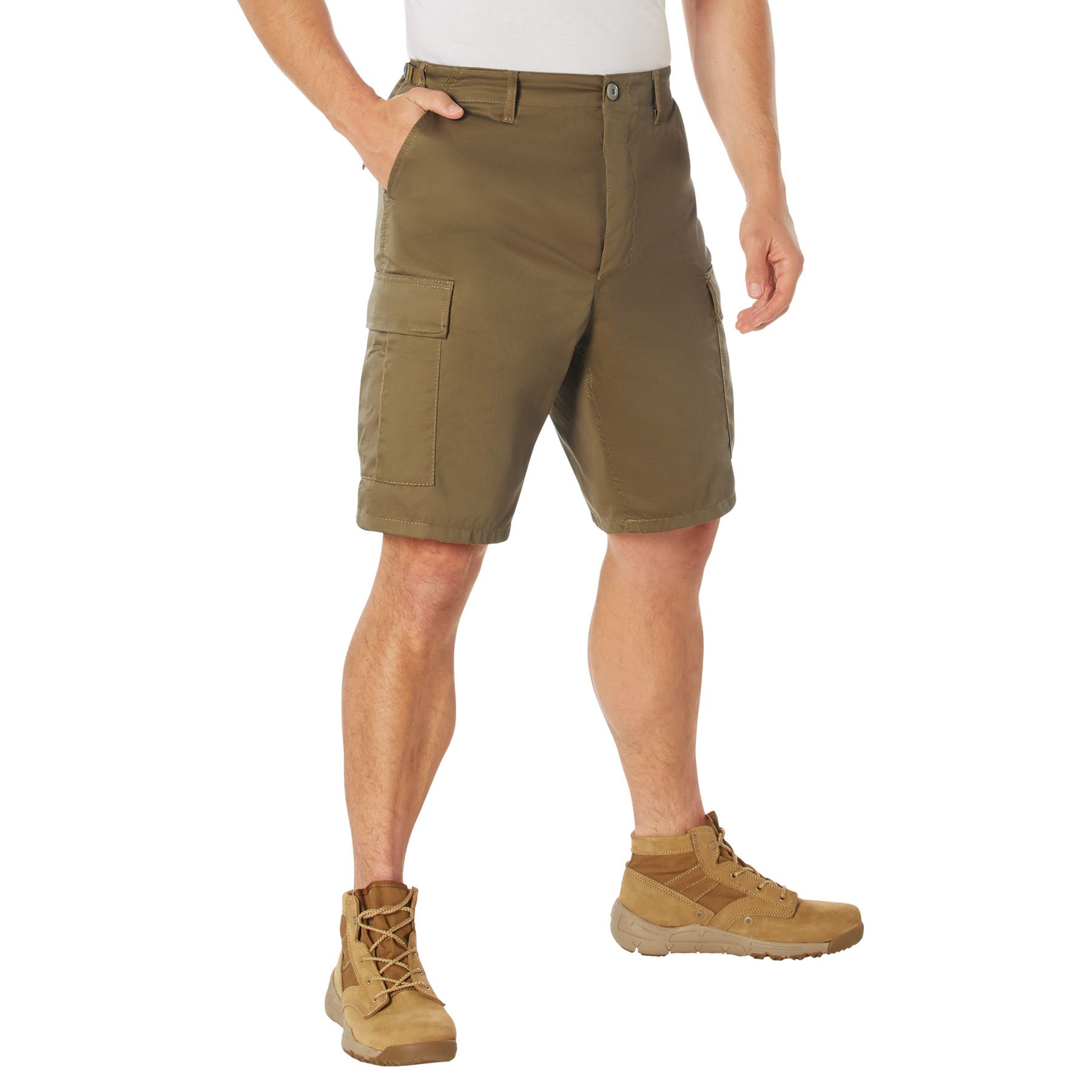 Rothco Rothco Tactical Bdu Shorts - Coyote Brown, Small