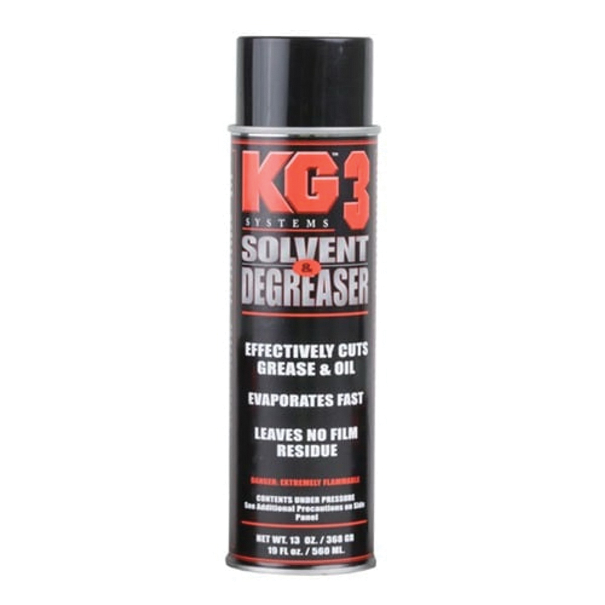 KG Industries KG-3 Solvent/Degreaser, 13 oz Aerosol Can - Kg Industries