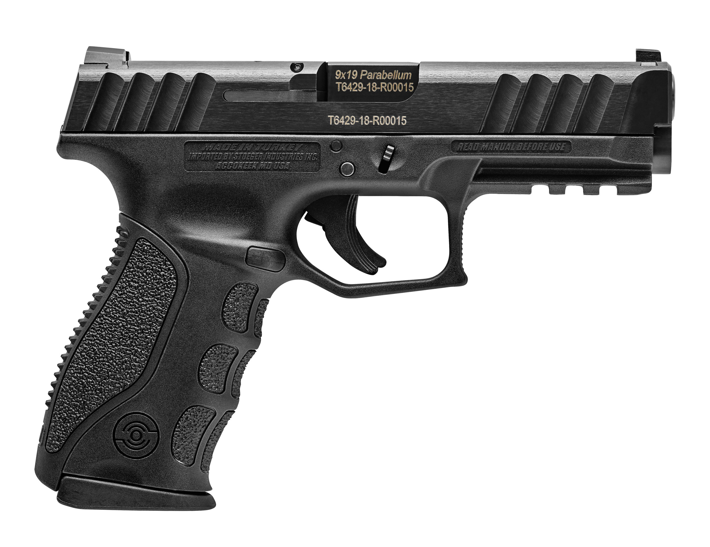 Stoeger STR-9 9mm Pistol, Black - 31720 - Stoeger