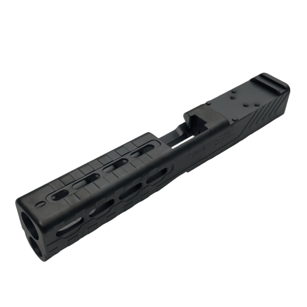 Sylvan Arms Slide Fits Glock Gen 4 G17, Black - Enhanced Functionality - GL17G4PK - Sylvan Arms