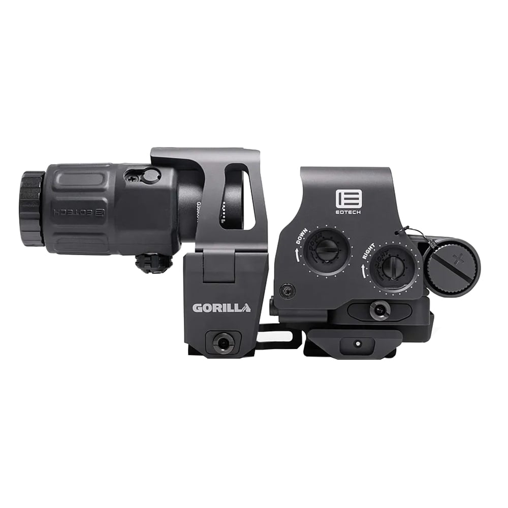 Eotech Holographic Hybrid Sight - 1-3x30mmx23mm Lens - 1 MOA Dot Reticle - Precision Optic for Enhanced Accuracy - EXPS3-0 - Eotech