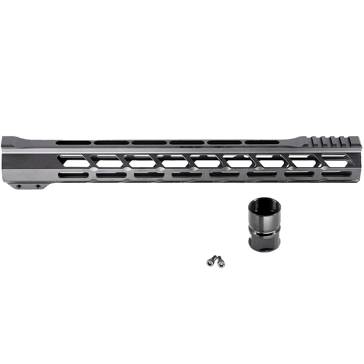Anderson Manufacturing M-LOK Handguard 15", Black - Versatile and Lightweight Handguard - G2-K066-M215-OP - Anderson Manufacturing
