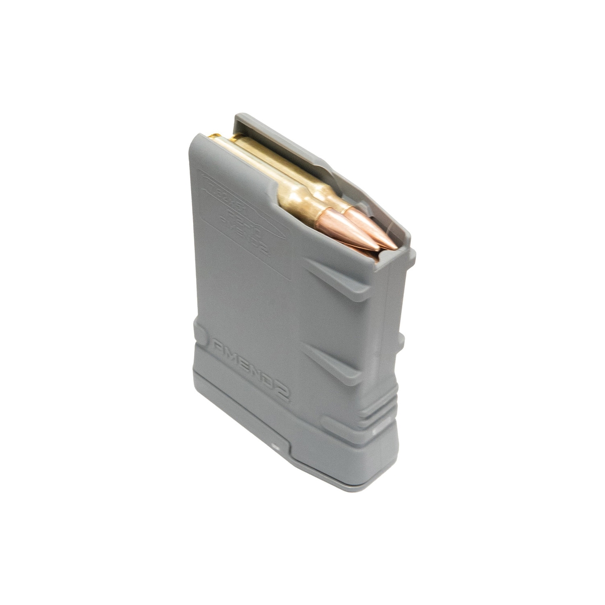 Amend2 Mod 2 10rds 7.62x51mm/.308 Win Magazine - Gray Tactical - 762MOD2GRY10 - Amend 2