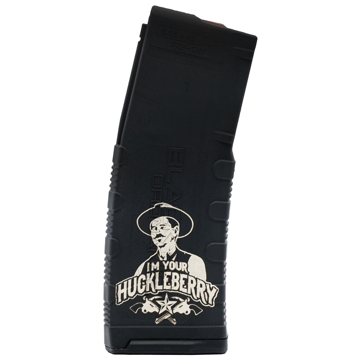 Black Rain Ordnance 30rds 5.56x45mm/.223 Remington Black Magazine - Premium Tactical - BRO-MAG30-HUCKLEBERRY