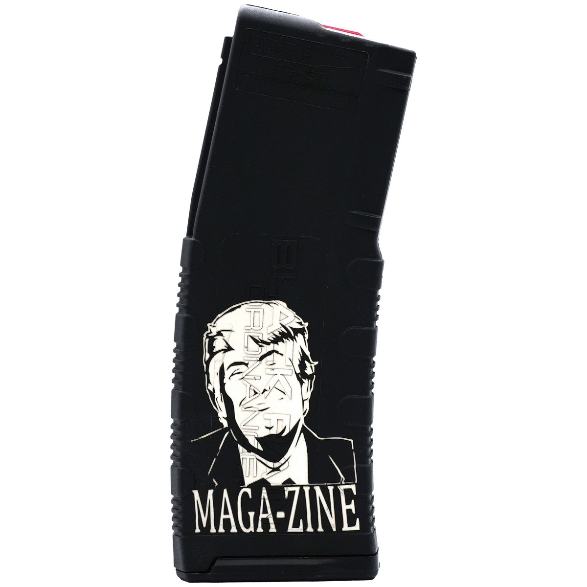 Black Rain Ordnance 30rds 5.56x45mm/.223 Remington Black Magazine - High-Performance - BRO-MAG30-TRUMP-MAGA-ZINE - Black Rain Ordnance