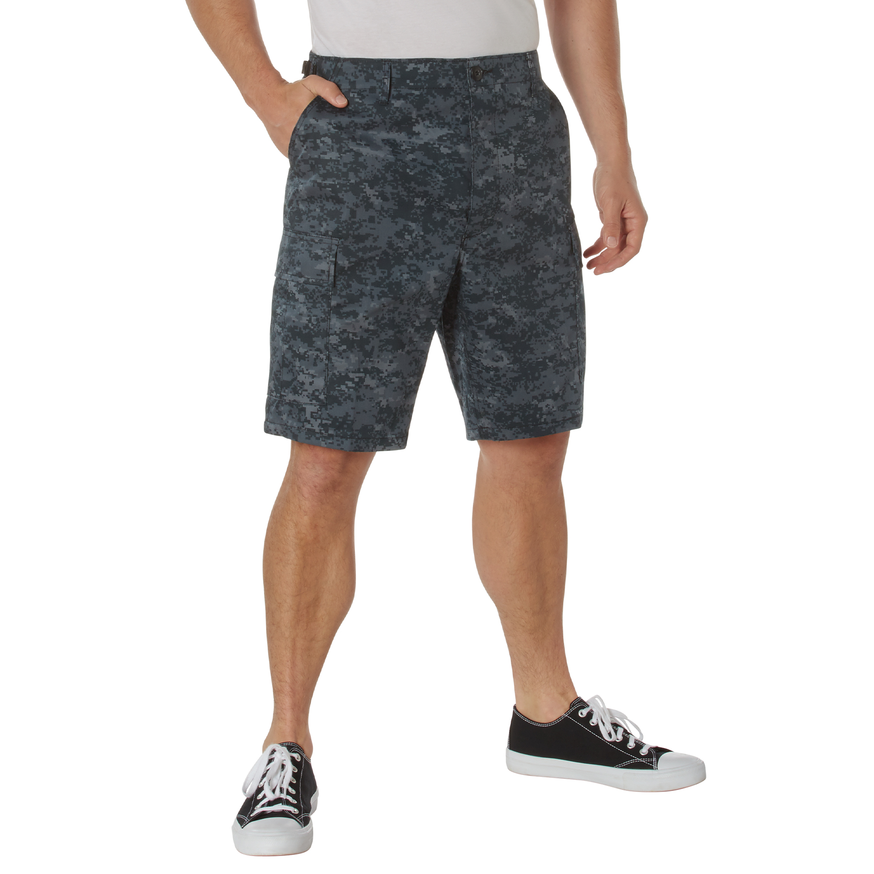 Rothco Rothco Digital Camo Bdu Shorts - Midnight Digital Camo, Medium