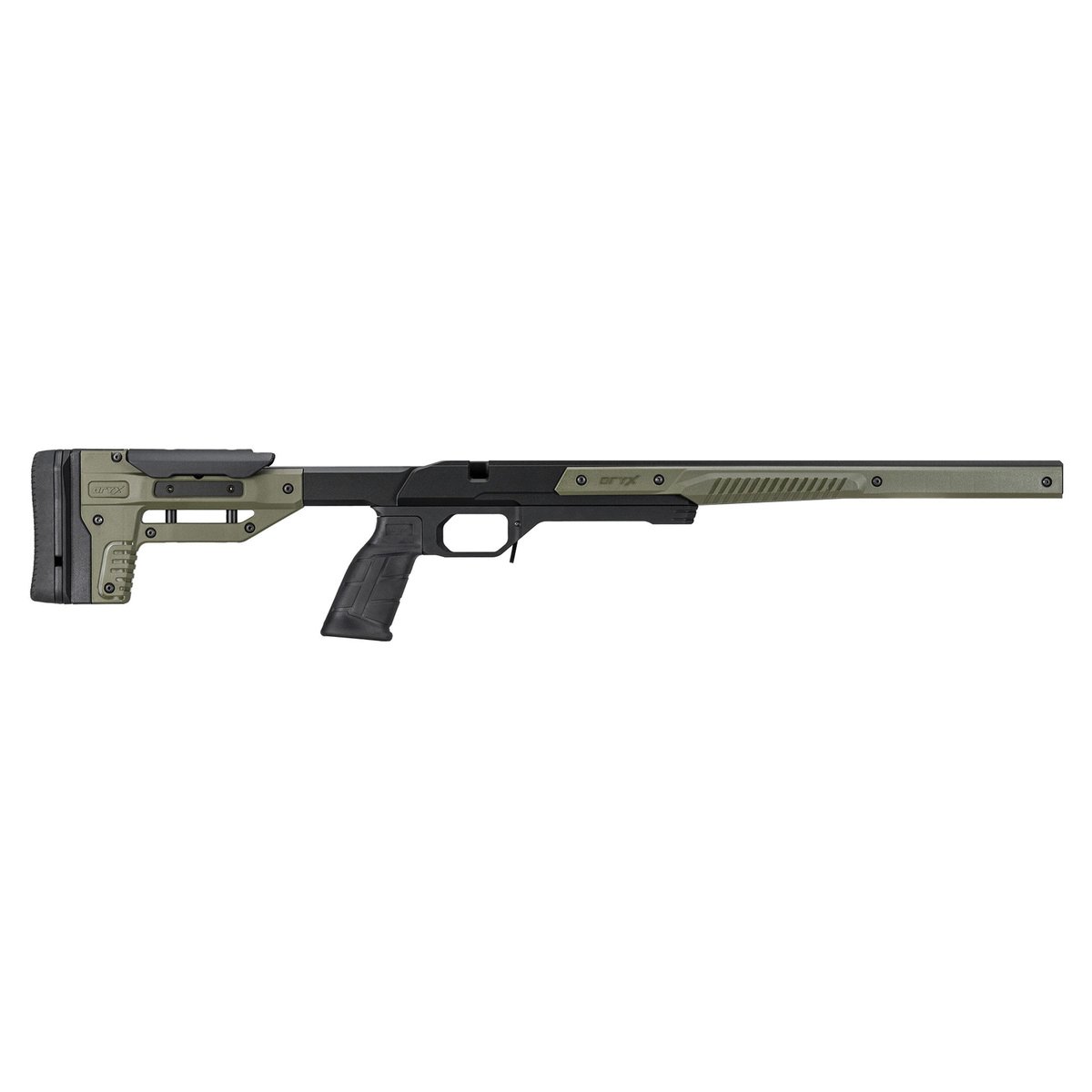 MDT ORYX Rifle Chassis System Fits Tikka T1 OD Green - MDT ORYX Chassis for Tikka T1 for Precision and Tactical Excellence - 104343-ODG - Mdt