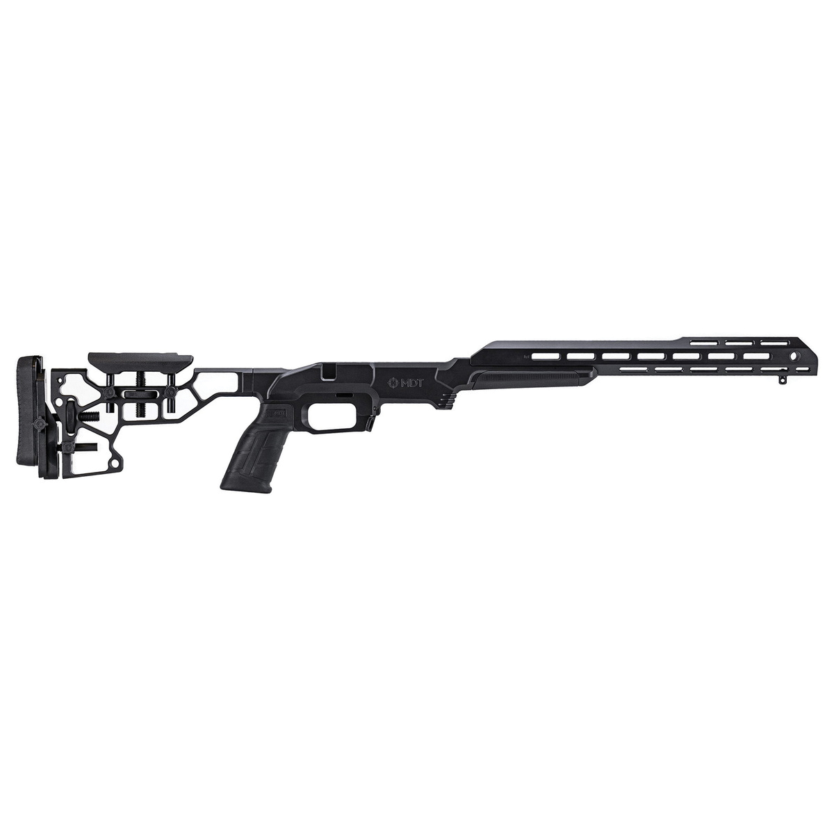 MDT ESS Rifle Chassis System Fits Remington 700 Black - For High-Performance Shooting - 104613-BLK - Mdt