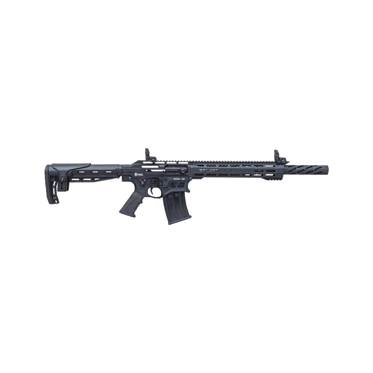 Citadel Boss30 12 Gauge Semi-Auto Shotgun - 18.75", Black - CBOSS3012 - Citadel