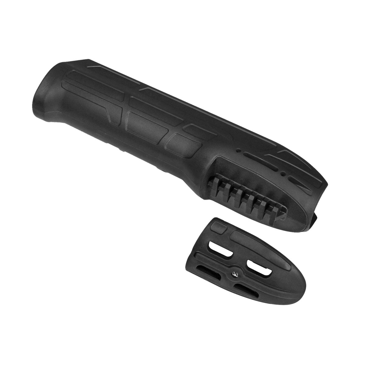 Adaptive Tactical EX Performance Forend Fits Remington 870/1100/11-87, Black - Durable and Ergonomic - AT-02000-F - Adaptive Tactical
