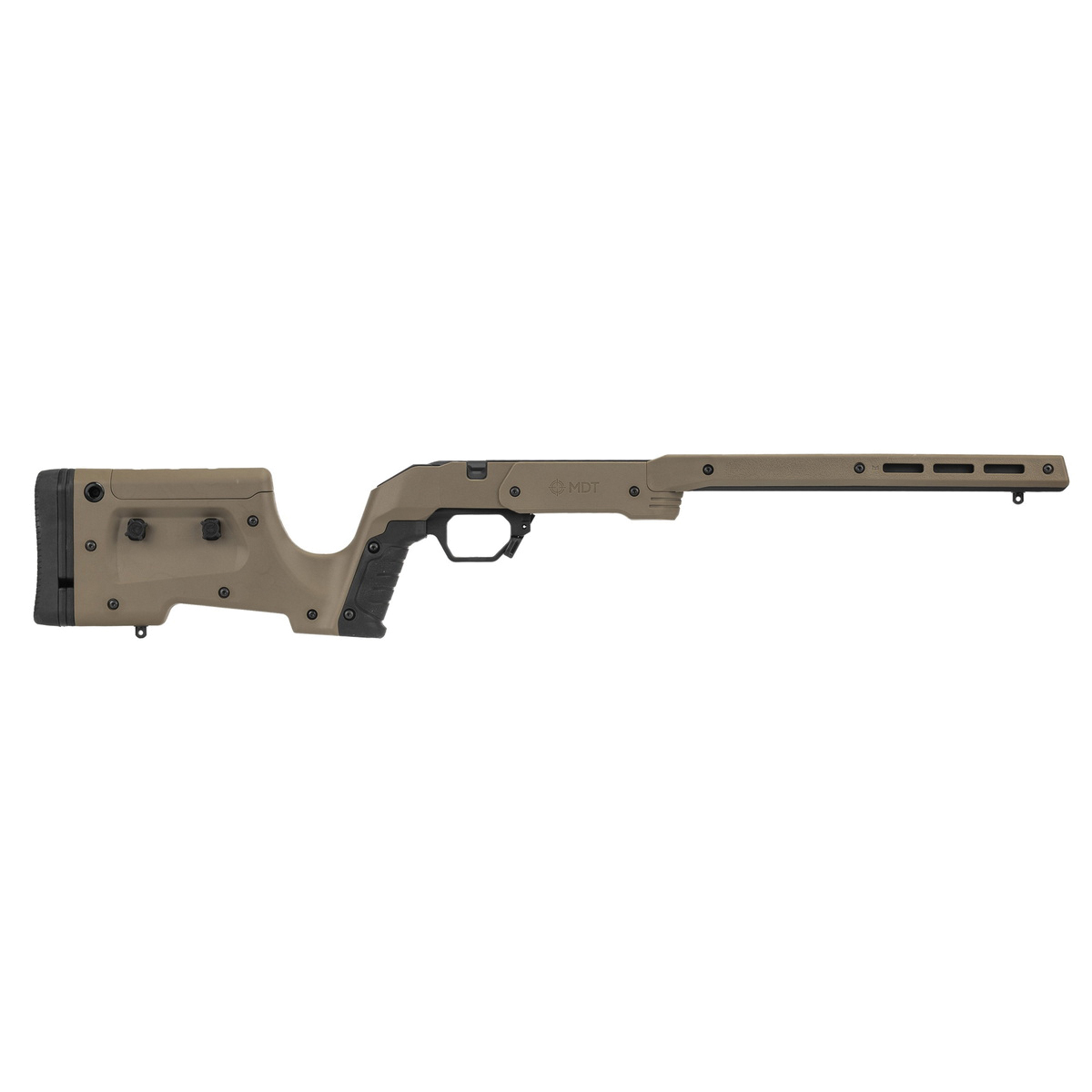 MDT XRS Rifle Chassis System Fits Tikka T3 Flat Dark Earth - For Precision and Reliability - 104689-FDE - Mdt