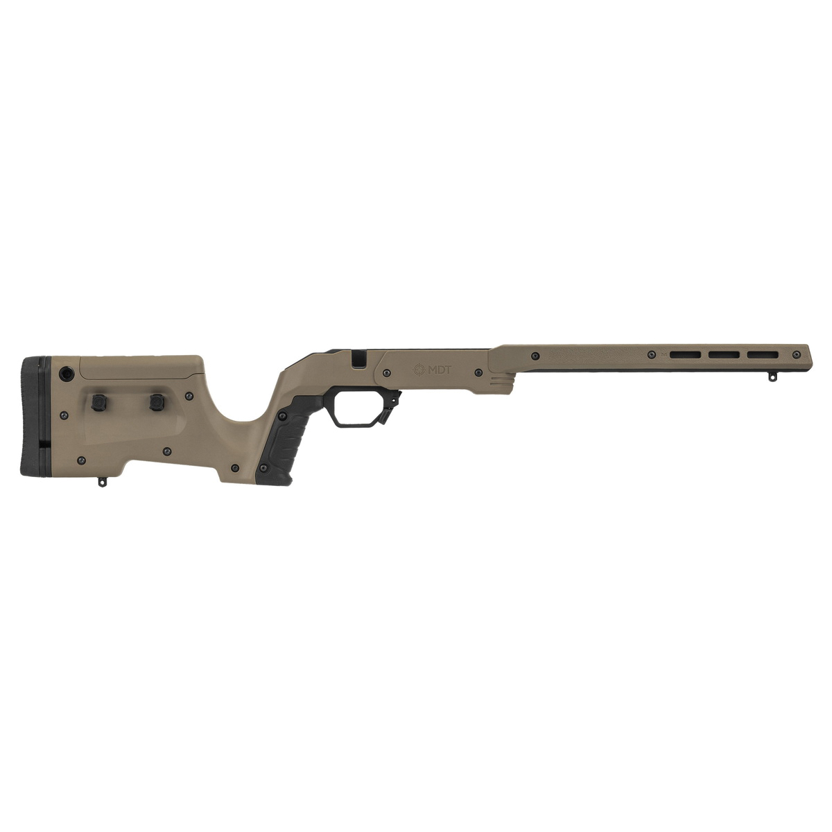 MDT XRS Rifle Chassis System Fits Howa 1500 Flat Dark Earth - For Tactical Precision - 104690-FDE - Mdt