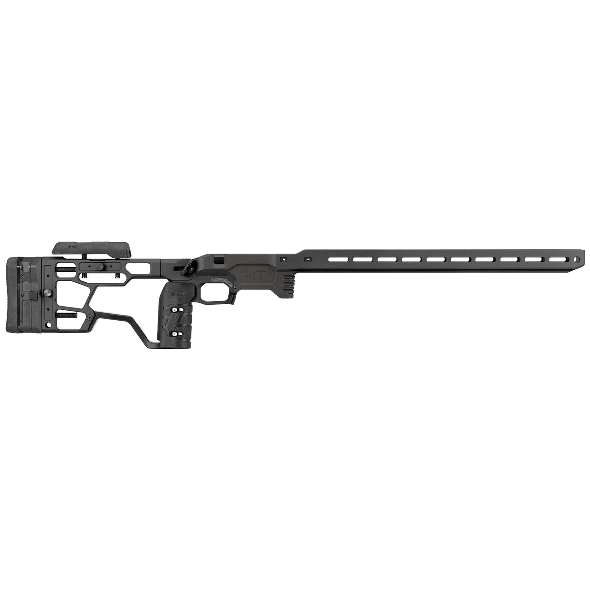 MDT ACC Elite Rifle Chassis System Fits Remington 700 Black - For Elite Tactical Precision - 106557-BLK - Mdt