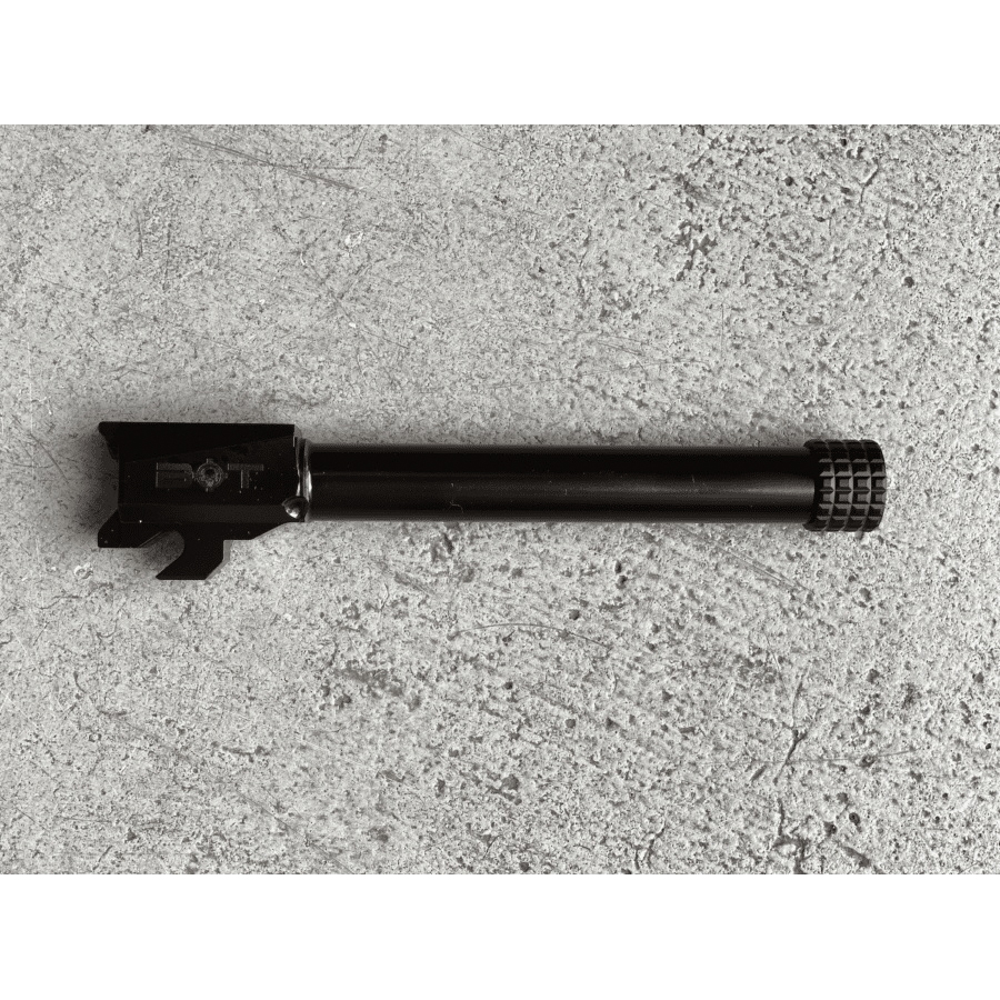 Backup Tactical Barrel 9mm 5.09" for Glock G17, Black - Precision and Reliability - G17TB-BLK - Backup Tactical