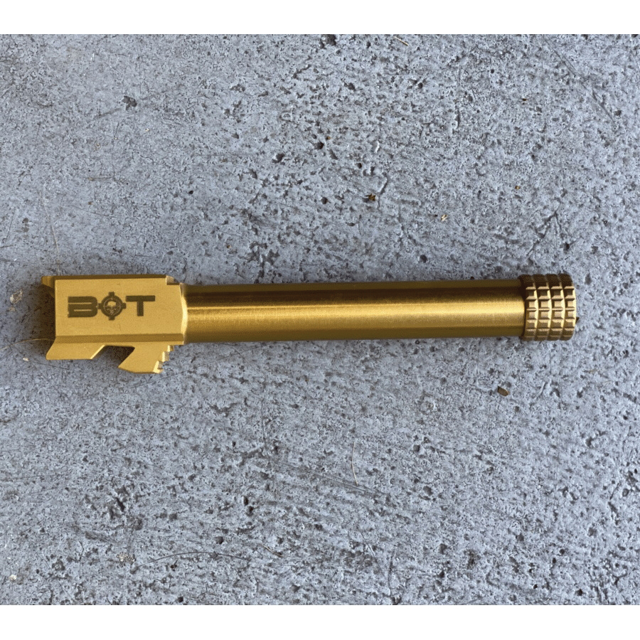 Backup Tactical Barrel 9mm 5.09" for Glock G17, Flat Dark Earth - Durable and Stylish Upgrade - G17TB-FDE - Backup Tactical