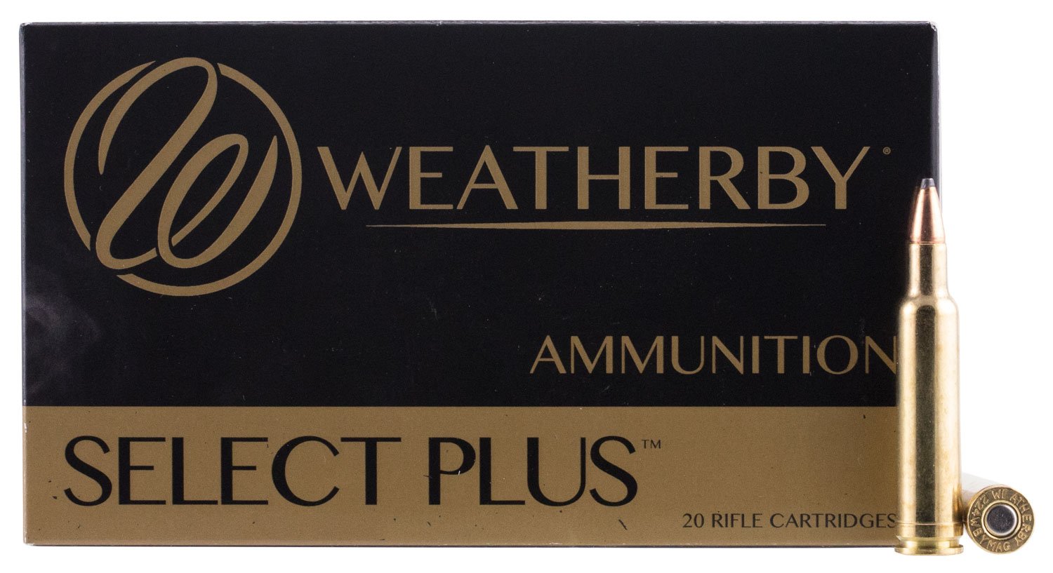 Weatherby Select Plus 7mm Weatherby Mag 160 grain Partition Rifle Ammo, 20/Box - N7MM160PT