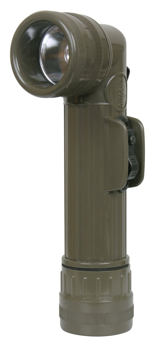 Rothco Genuine G.I. Anglehead Flashlight - Olive Drab