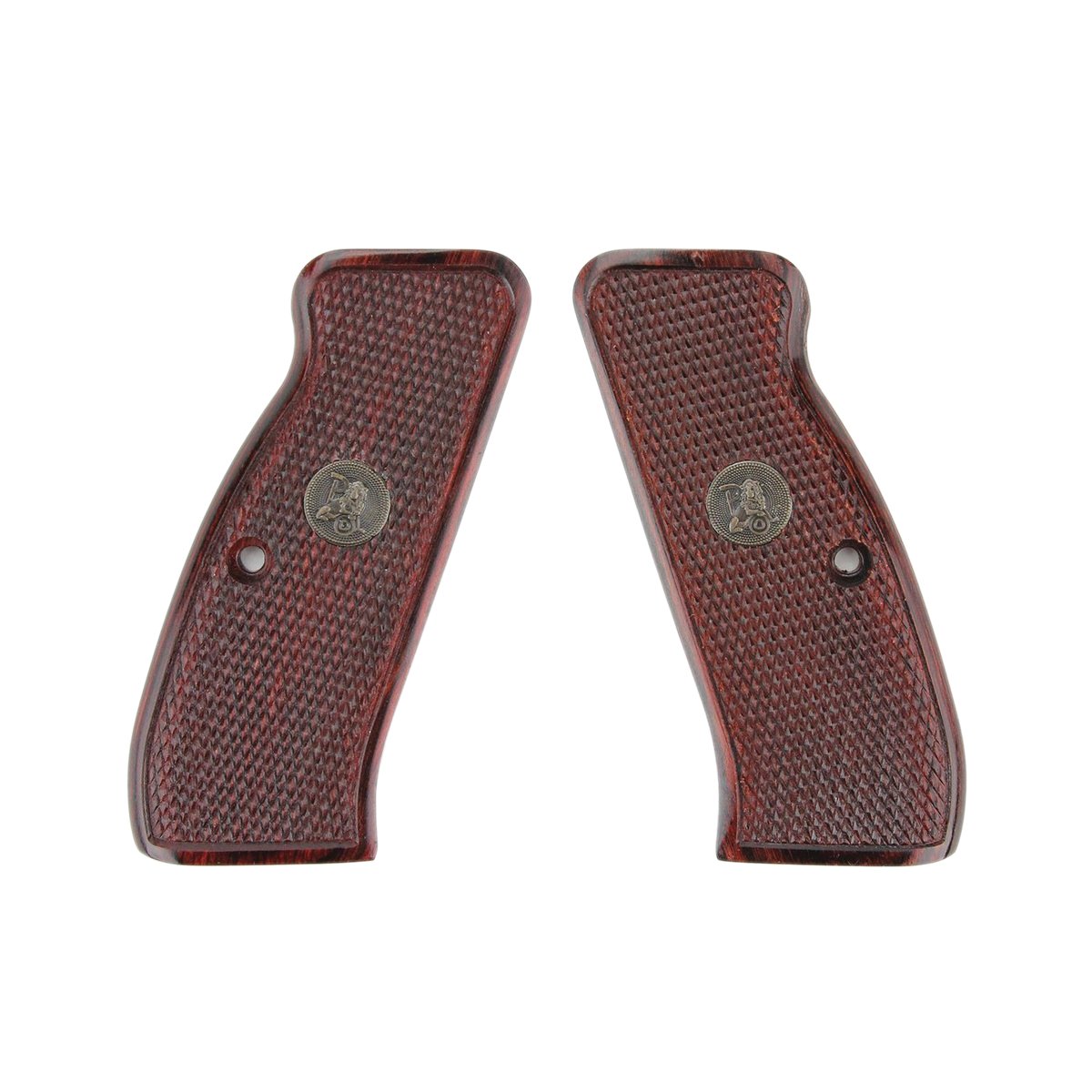 pachmayr Renegade Checkered Textured Handgun Grip Fits CZ 75, Rosewood - Pachmayr