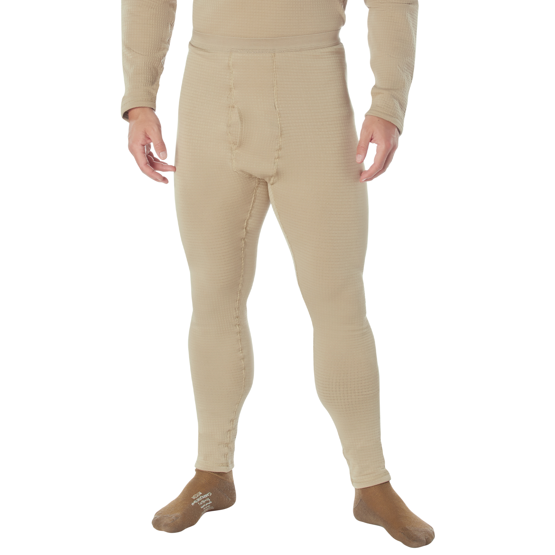 Rothco Rothco Ecwcs Gen III Mid-Weight Underwear Bottoms Level Ii - Desert Sand, Medium