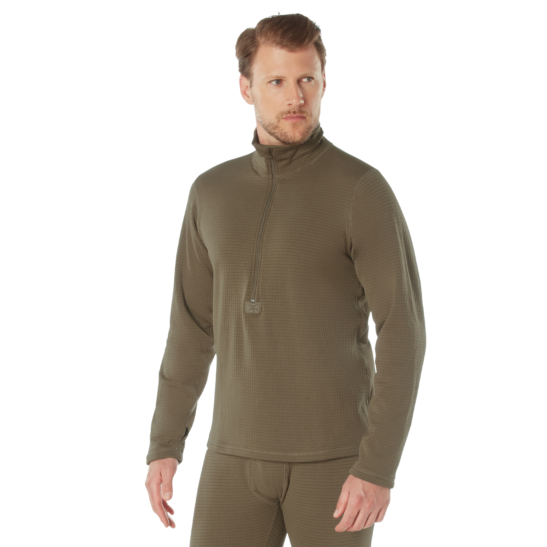 Rothco Rothco Ecwcs Gen III Mid-Weight Underwear Top Level Ii - Ar 670-1 Coyote Brown, Medium