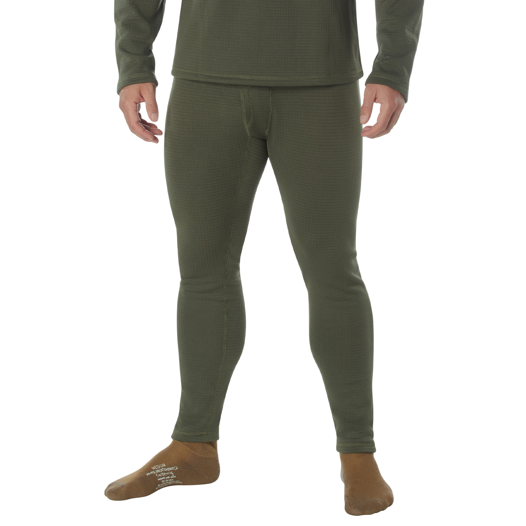 Rothco Rothco Ecwcs Gen III Mid-Weight Underwear Bottoms Level Ii - Olive Drab, Large