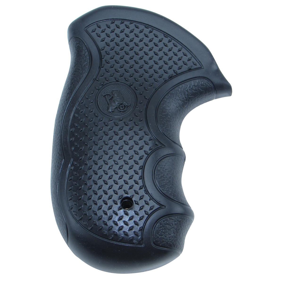 Pachmayr Diamond Pro Revolver Grip Fits Smith & Wesson J-Frame, Black - Pachmayr