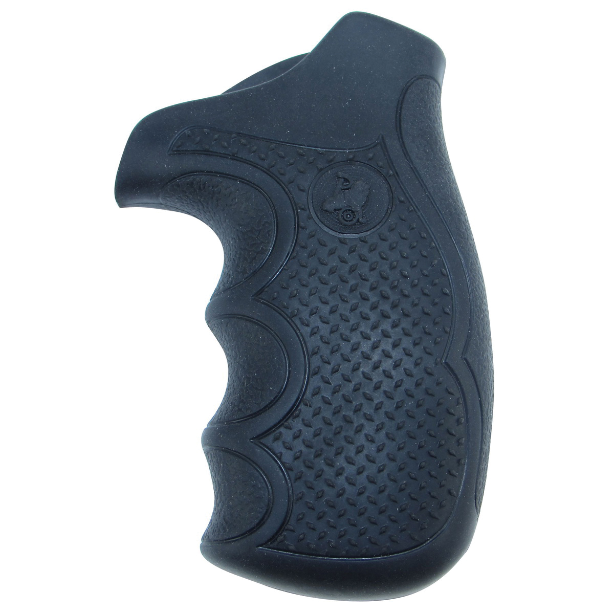 Pachmayr Diamond Pro Revolver Grip Fits Smith & Wesson K-Frame/Smith & Wesson L-Frame, Black - Pachmayr