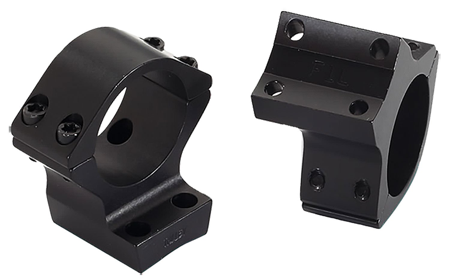 Browning X-Bolt 1 inch Intermediate Aluminum Alloy Lightweight 2-Piece Integrated Scope Ring, Matte Black - 12502 - Browning
