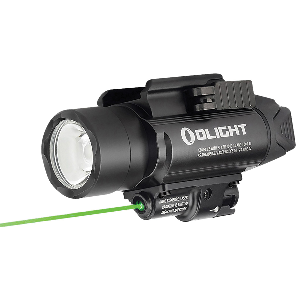 Olight Baldr Pro Tactical Light and Green Laser - 1350 lm  - BALDRPROBK1 - Olight