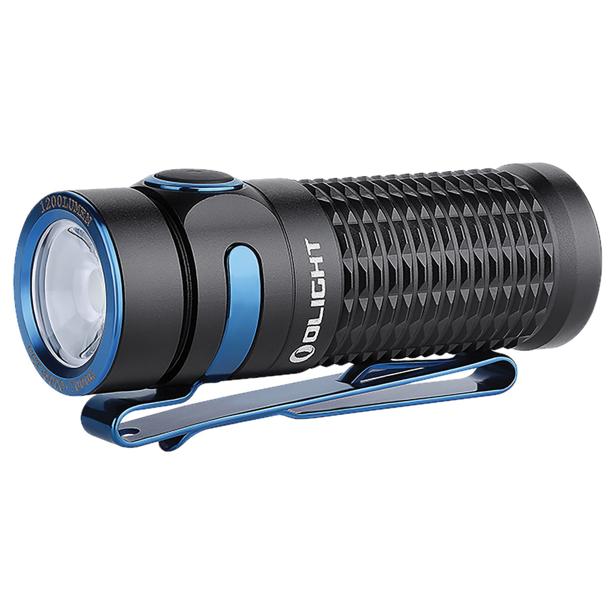 Olight Baton 3 Rechargeable EDC Flashlight - 1200 lm  - BATON3BK - Olight