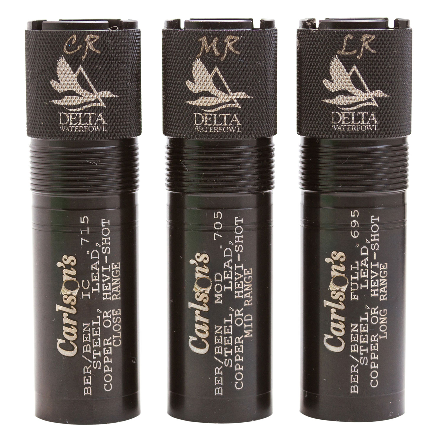 Carlson's Choke Tubes Mobil 12 Gauge Beretta Benelli Waterfowl Choke Tube Set, Black - 7119 - Carlson's Choke Tubes