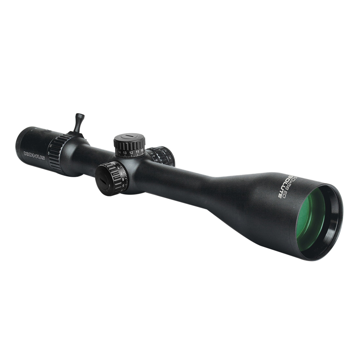 Konus USA Absolute Rifle Scope 5-40x56mm - High-Power Tactical Scope for Long-Range Precision and Clarity - 7178 - Konus