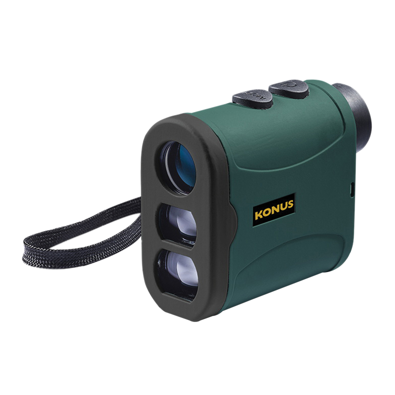 Konus USA EVO-1200 Rangefinder 6x25mm - Compact Laser Rangefinder with 6x Magnification - 7317 - Konus