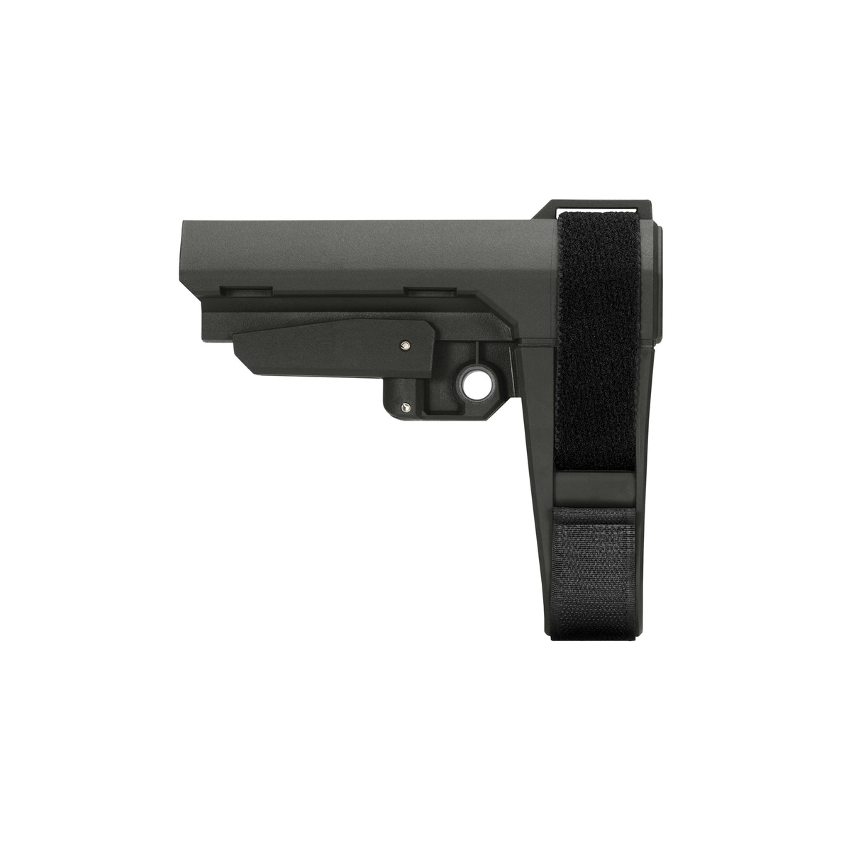 SB Tactical SBA3 5-Position Adjustable Pistol Stabilizing Brace Stealth Gray - For Improved Pistol Stability and Ergonomics - SBA3X03MSB - Sb Tactical