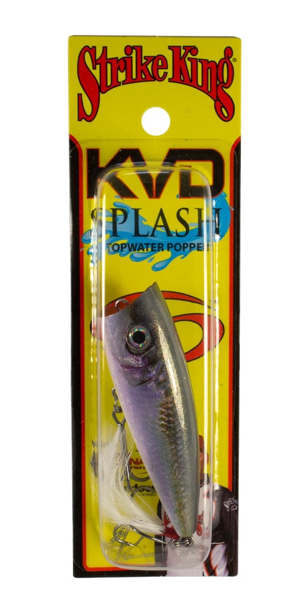 Palmetto State Armory Exclusive: Strike King KVD Splash Top Water Bait, Palmetto Blue Back Herring - HCKVDSPL-701 - Strike King