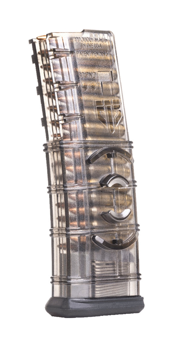 ETS AR-15 223/5.56 30rd Magazine w/ Coupler, Smoke - AR15-30C - Ets