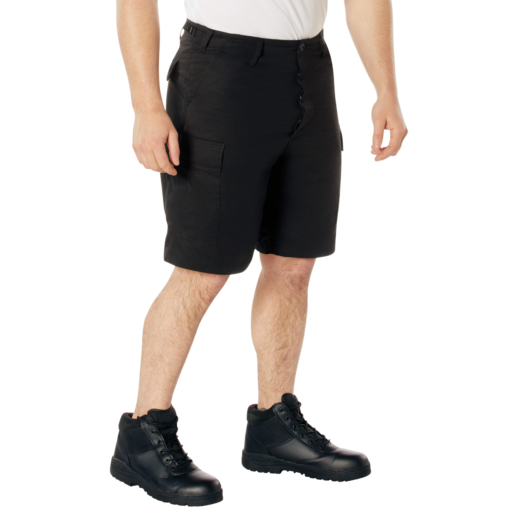 Rothco Rothco Rip-Stop Bdu Shorts - Black, Large