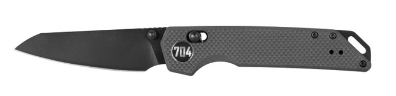704 Gear Hornet EDC 3.17" Reverse Tanto Blade Folding Pocket Knife w/ Crossbar Lock, Black