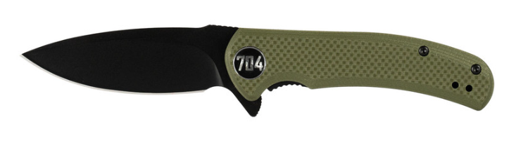 704 Gear Urban Ranger Lite EDC Folding Pocket Knife  Compact 2.91" Blade, Olive Drab Green - 704 Gear