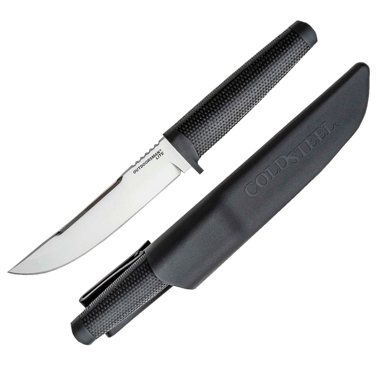 Cold Steel Outdoorsman Lite Fixed Knife Straight Back Black - Lightweight - CS-20PHZ - Cold Steel