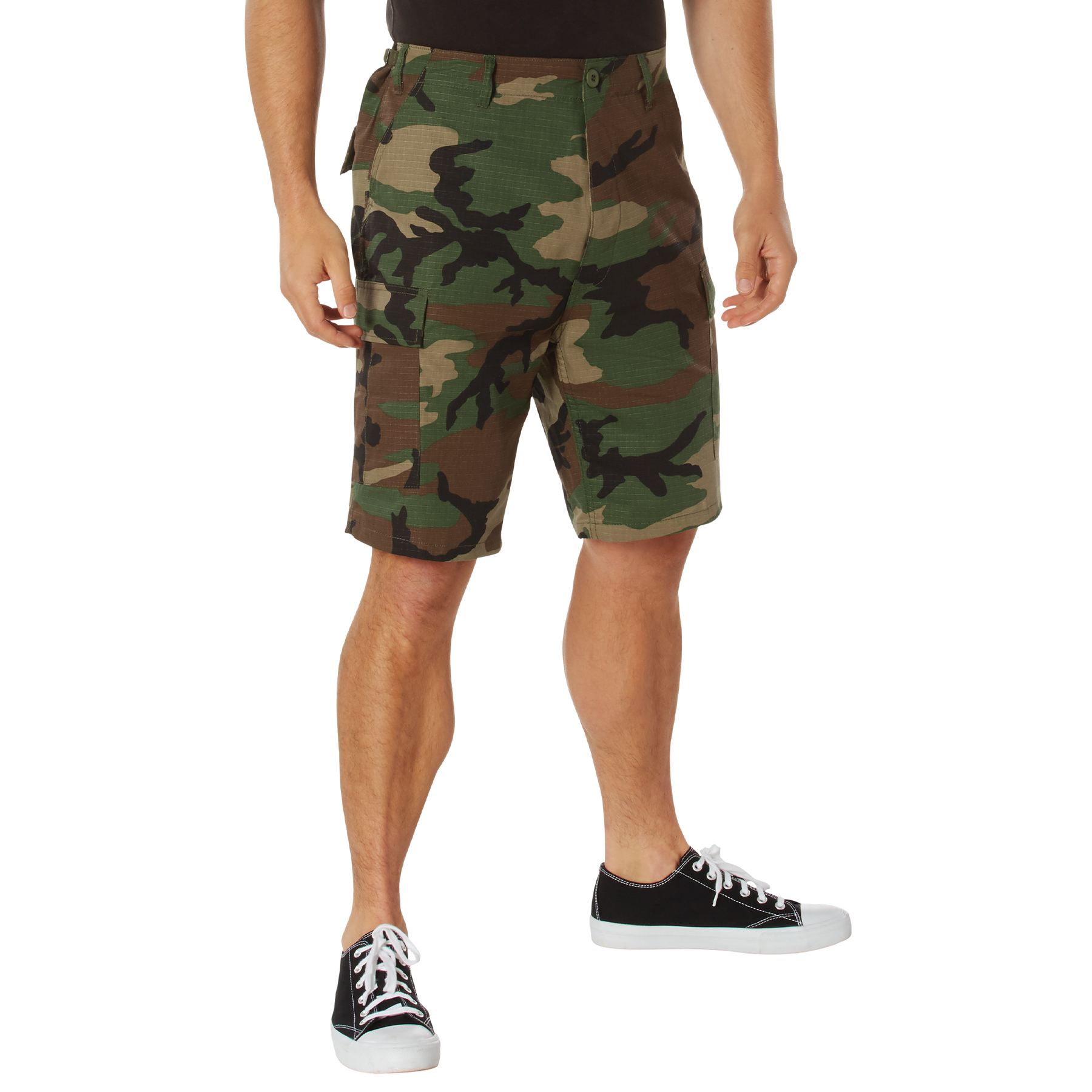 Rothco Rothco Rip-Stop Bdu Shorts - Woodland Camo, 2X-Large