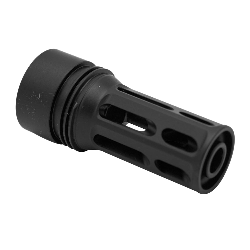 Huxwrx Safety Co Quick Detach Flash Hider M26x1.5 LH, Black - Reliable, Fast Attachment - 1912 - Huxwrx Safety Company
